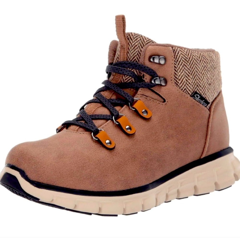 Skechers Women's Size 8 Synergy Mountain Dreamer Brown Sneakers - Like New